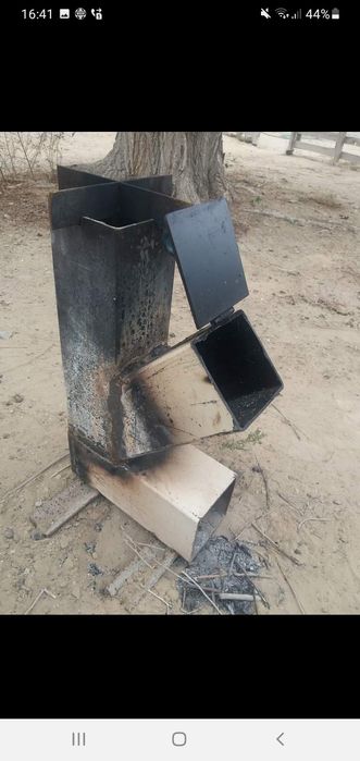 Печь ракета печь ракета