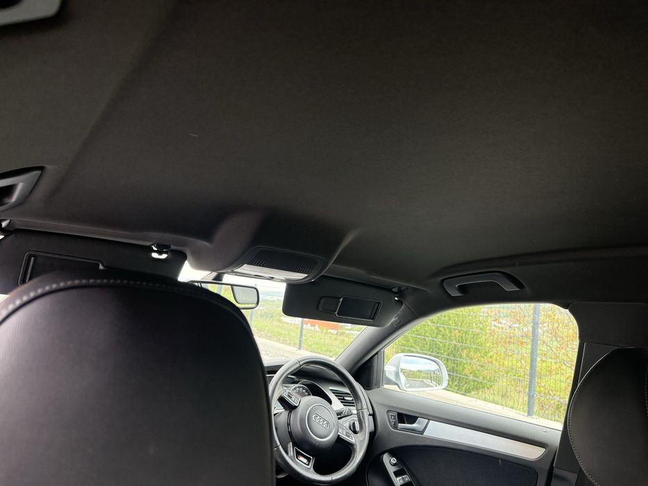 Plafon negru s line  audi a4 b8.5 b8 avant break