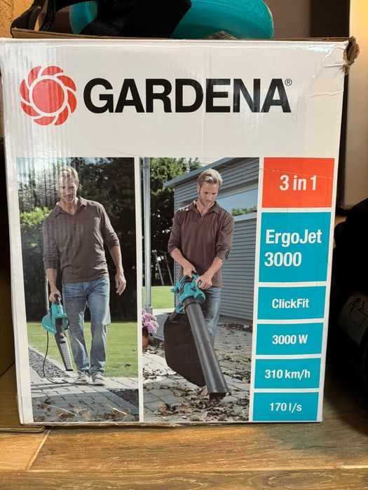 Електрически Листосъбирач GARDENA ErgoJet 3000, 3000W