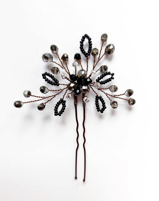 Украса за коса с кристали / Бижута за коса/ Аксесоари за коса