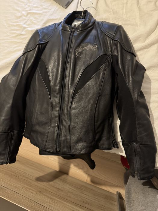 Costum Alpine Stars Stella  motocicleta ca nou piele