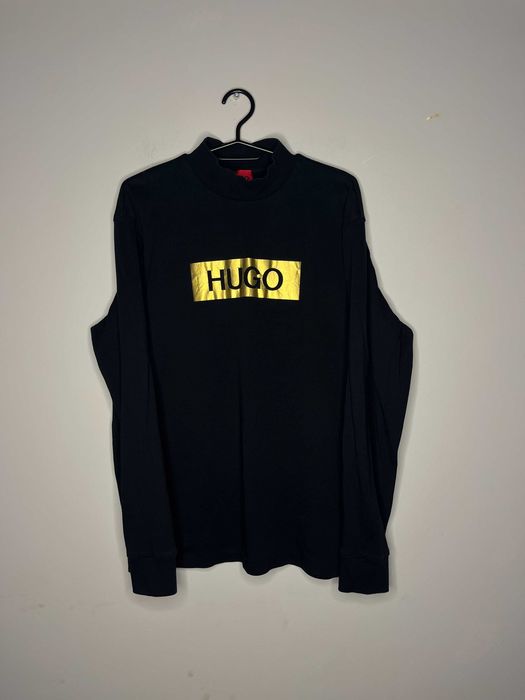 Hugo Boss Diragol Metallic Gold Sweatshirt Мъжка Блуза