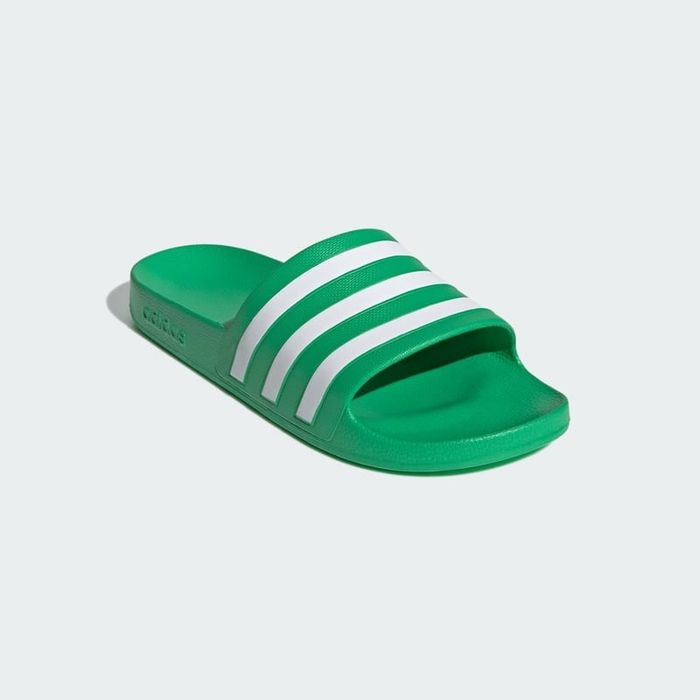 Нови Чехли Adidas ADILETTE AQUA джапанки 42/43 сини /зелени/ сиви