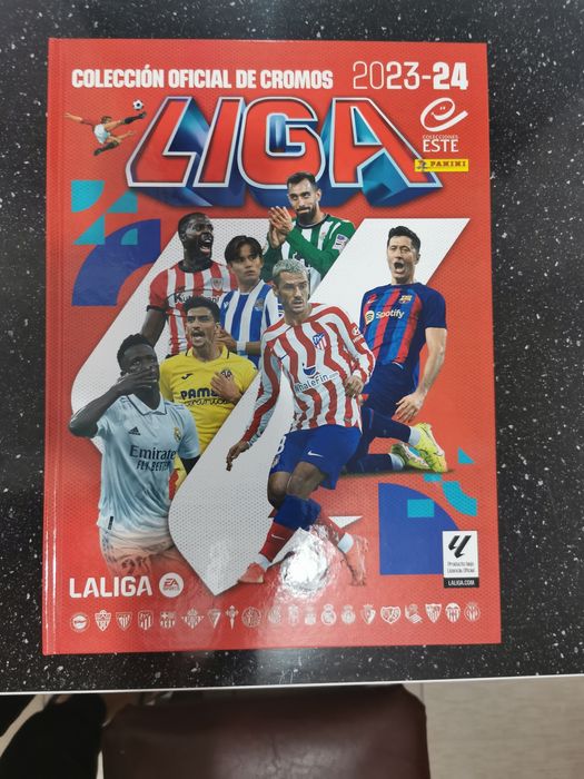 Album gol varianta hardcover Panini Campionatul Spaniei 2023-2024