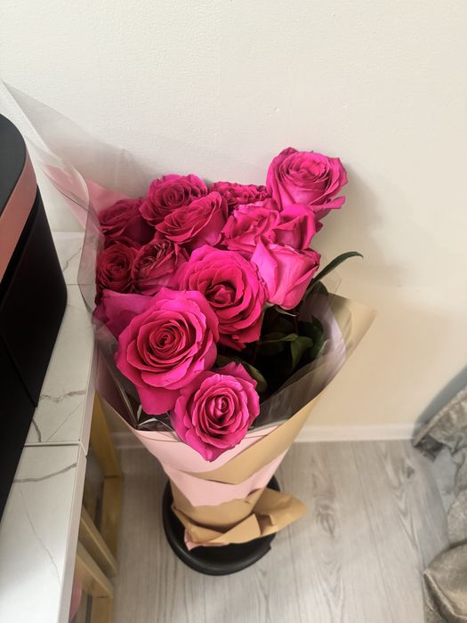 Цветы свежие два букет