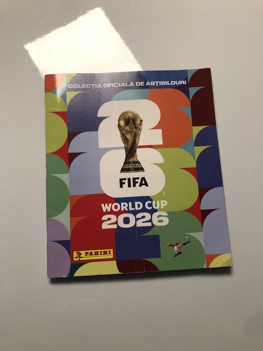 Vând album FIFA World Cup + stickere