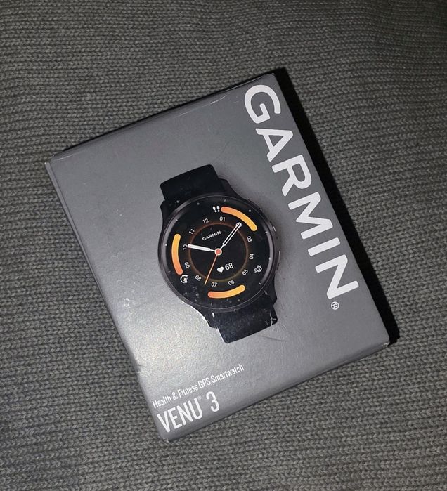 SmartWatch GARMIN Venu 3. Nou. GPS. Ecran Amoled