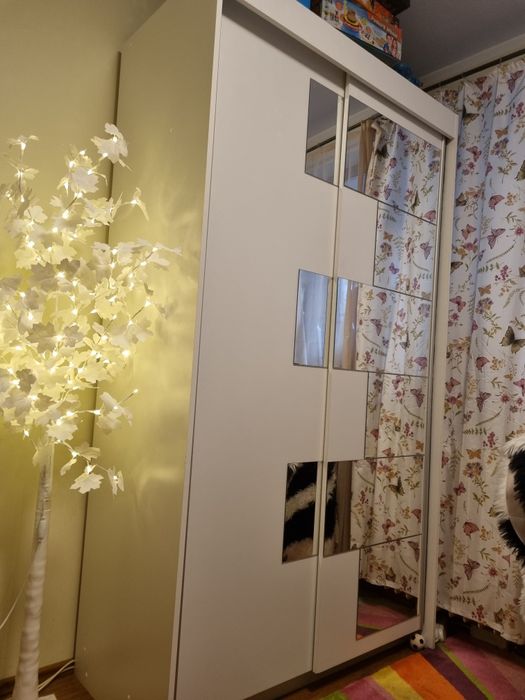 Sifonier pal alb 2 usi