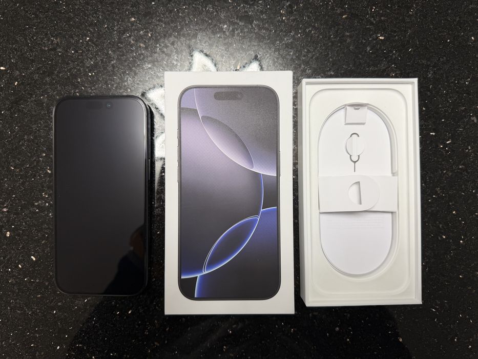 Iphone 16 pro Black Titanium 128fb
