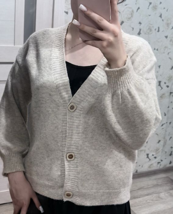 кардиган шерстяной