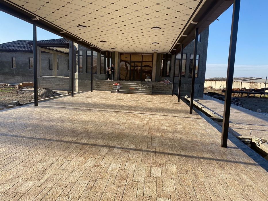 Укладка брусчатка