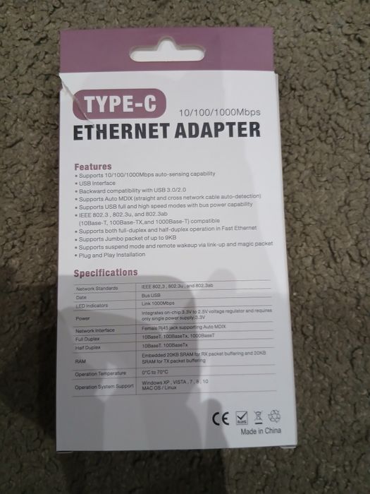 Адаптер с USB Type-C к HDMI 4K при 60Гц