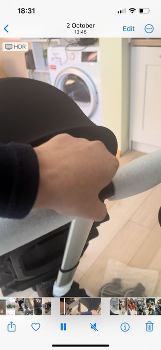 Детска сгъваема количка