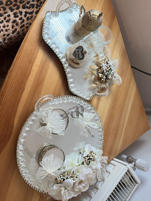 ‼Поднос за годеж ‼ Комплект за солено кафе