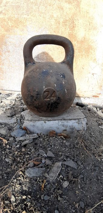 Гиря СССР 24 кг,