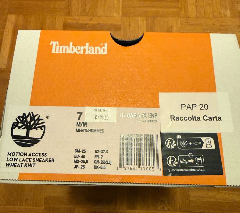 Timberland Low Lace Sneaker  40