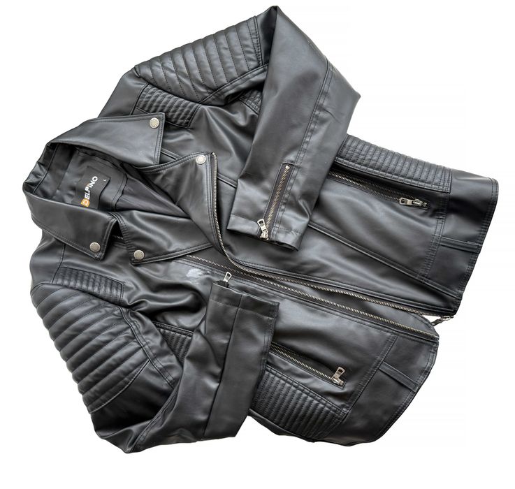 Geaca Jacheta de Piele, Barbati, slim fit