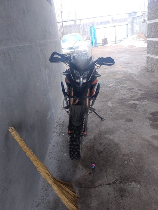 Мотоцыкл с пробегом