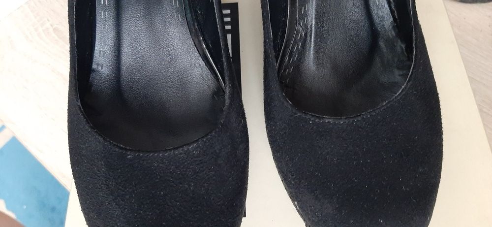 Туфли на высокой платформе