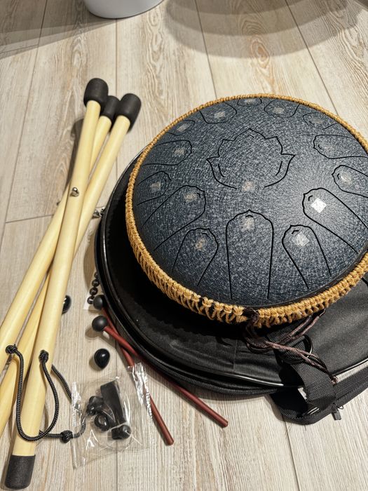 Новый Глюкофон  для медитаций, аксессуары в комплекте 40 см