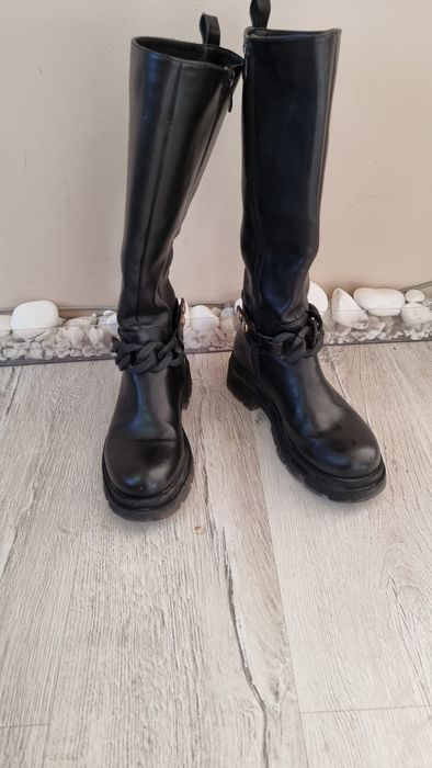 Дамски ботуши от еко кожа