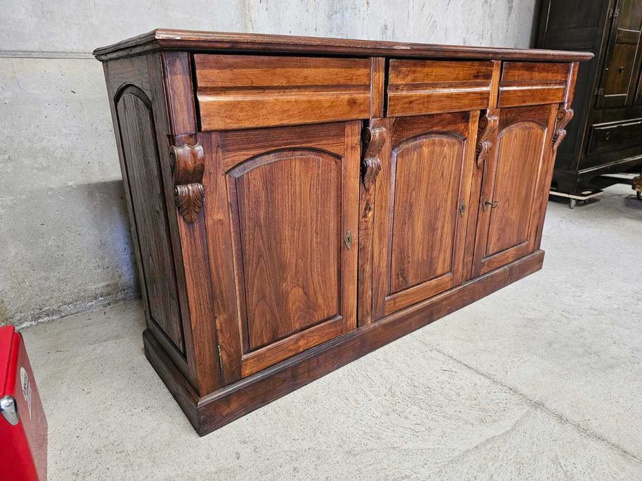 Контрабюфет в стил Рустик (изцяло от масив)