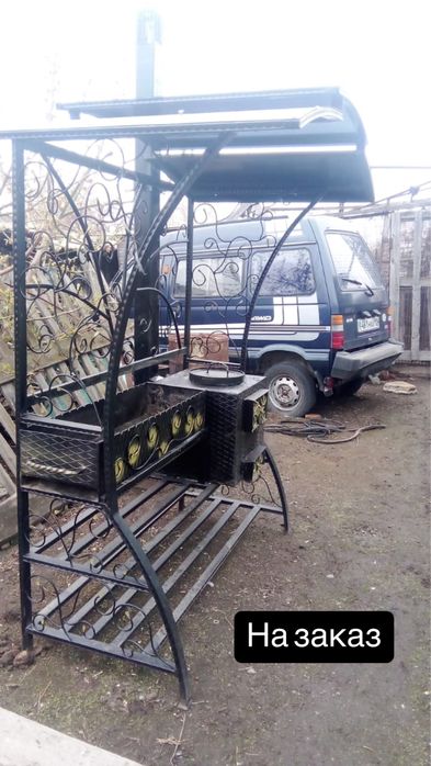 Мангальная зона на улицу