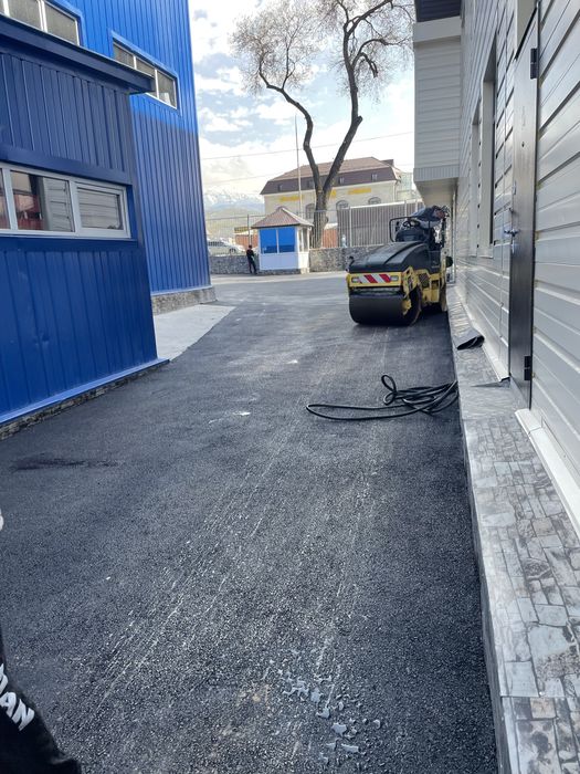 Асфальтирование Асфальт Укладка