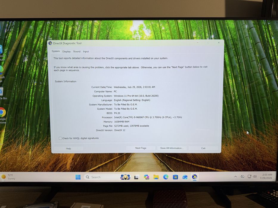Calculator/PC lightgaming i5 9600KF 16GB RAM GTX 1070 Ti