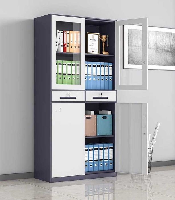 Metall shkaf qulf bilan | Temir javon | Oshxona va ofis uchun