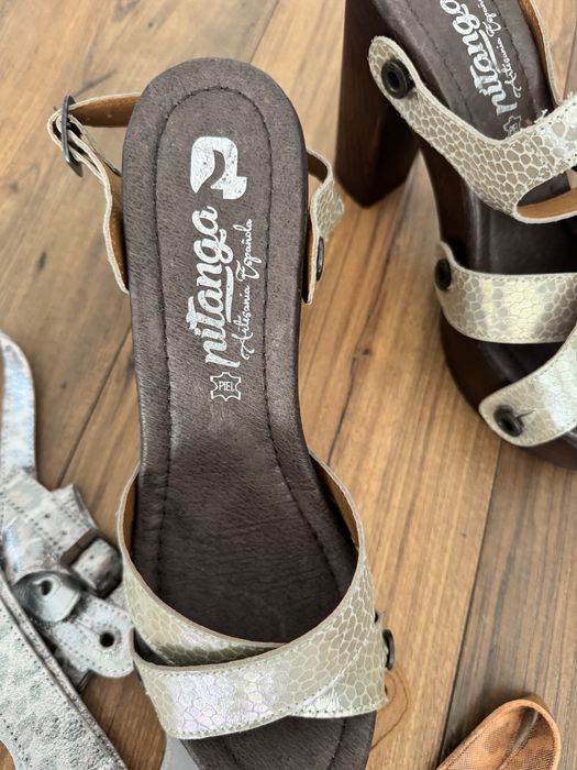 Sandale piele 3 modele in 1