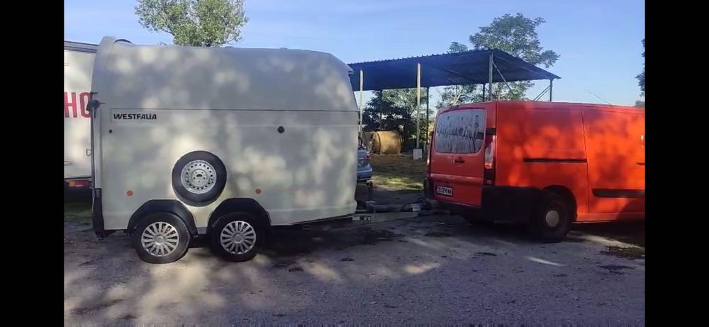 Каравана за коне Westfalia Jupiter XL – за 2 коня
