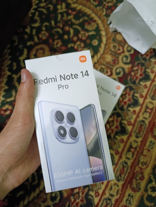 Redmi note 14 pro yengi upakovka