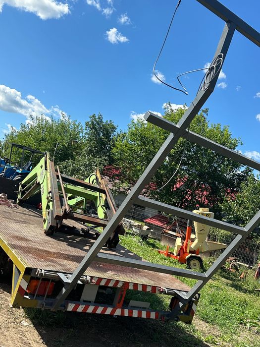 Remorca/Platforma 16 baloti