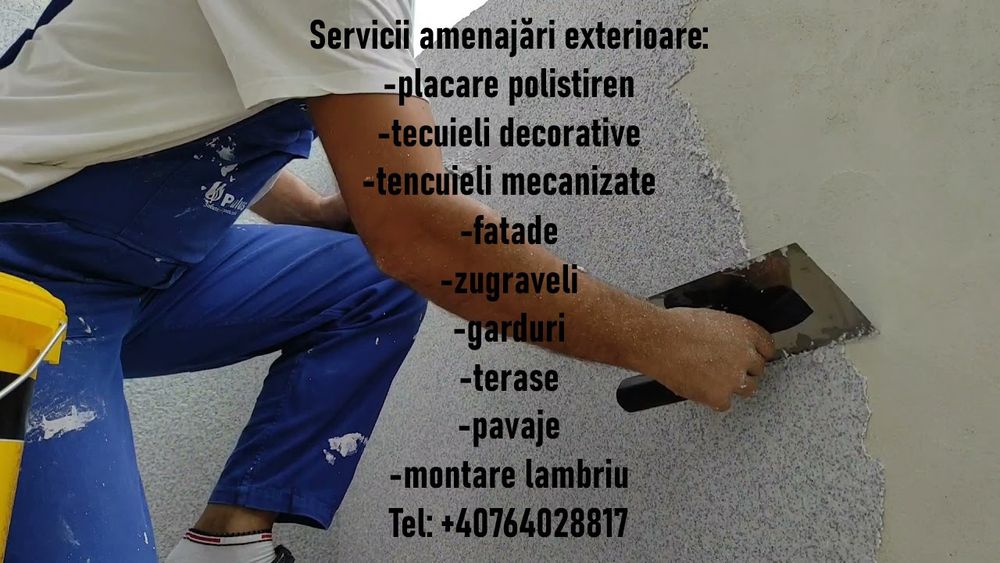 Amenajări și renovări interioare și exterioare