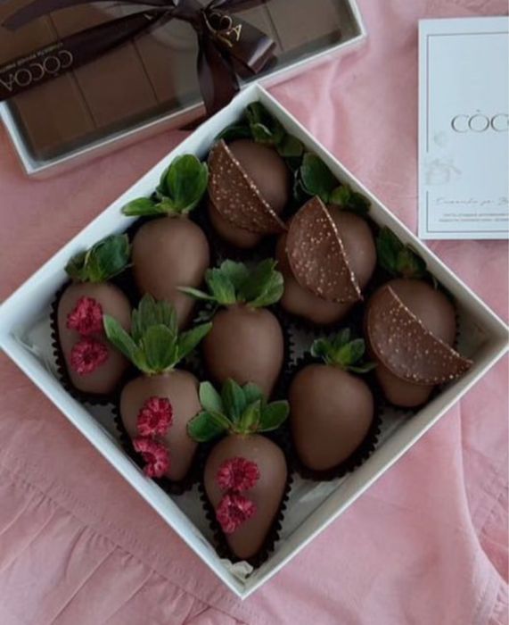 Клубника в шоколаде