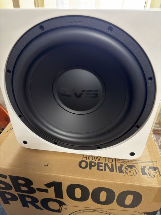 SVS SB 1000 PRO ALB  subwoofer aplicatie pret Fix
