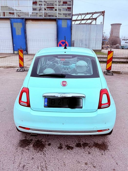 Vând Fiat 500 2017, cutie semi-automată, 80800km
