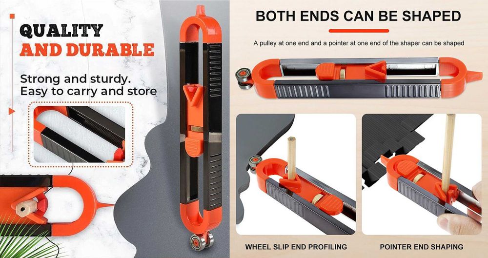 Sablon marcare profilare sablonare contur (parchet, gresie, etc) Nou!