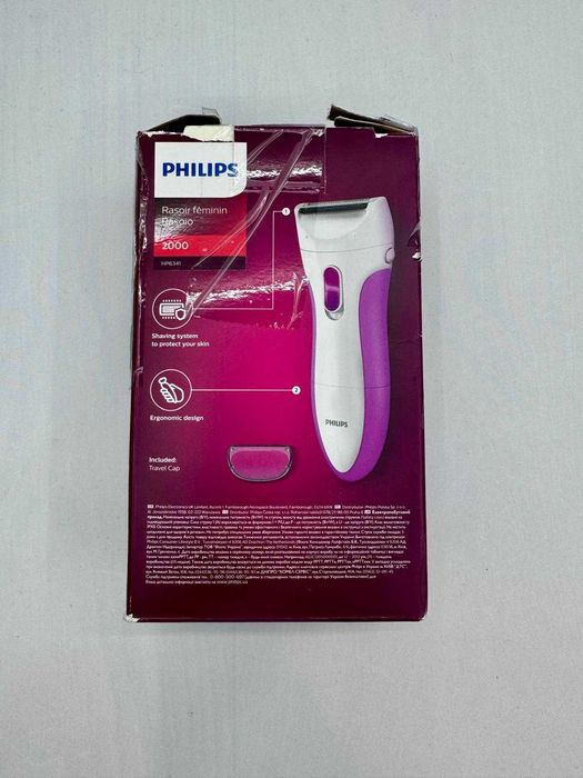 Trimmer Philips Lady Shave HP6341, Wet & Dry