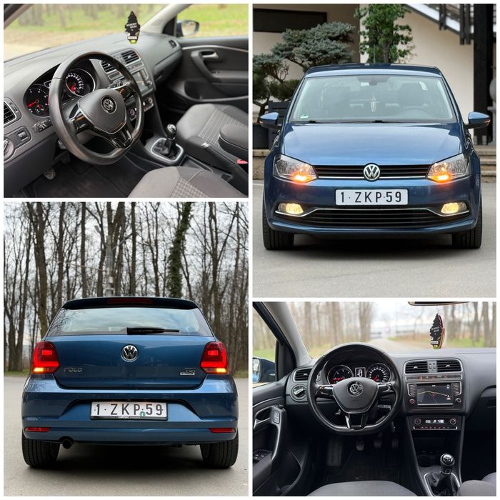 Volkswagen Polo 2015 1.4 TDI Clima Pilot Navi Euro 6 Facelift TOP