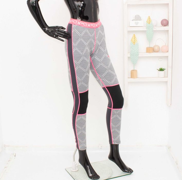 Kari Traa дамски клин сив термо бельо от мериносна вълна M