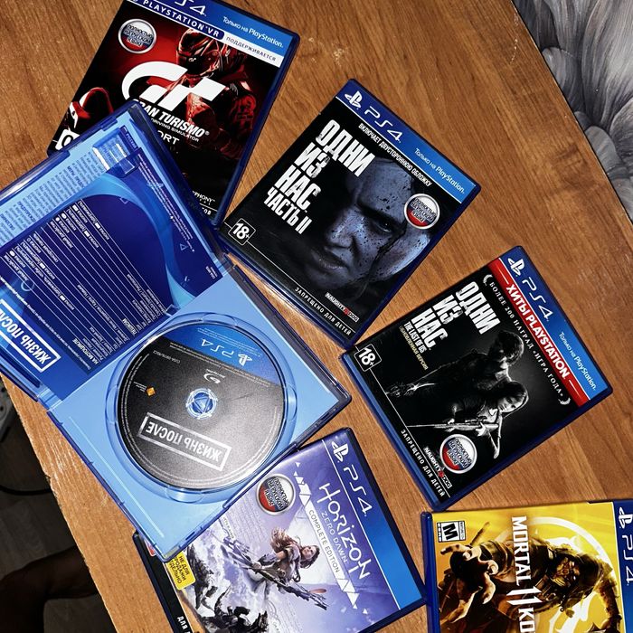 Диски на плейстейшн ПС 4