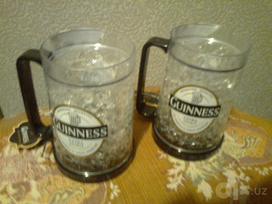 Пивная кружка Guinness с охладителем