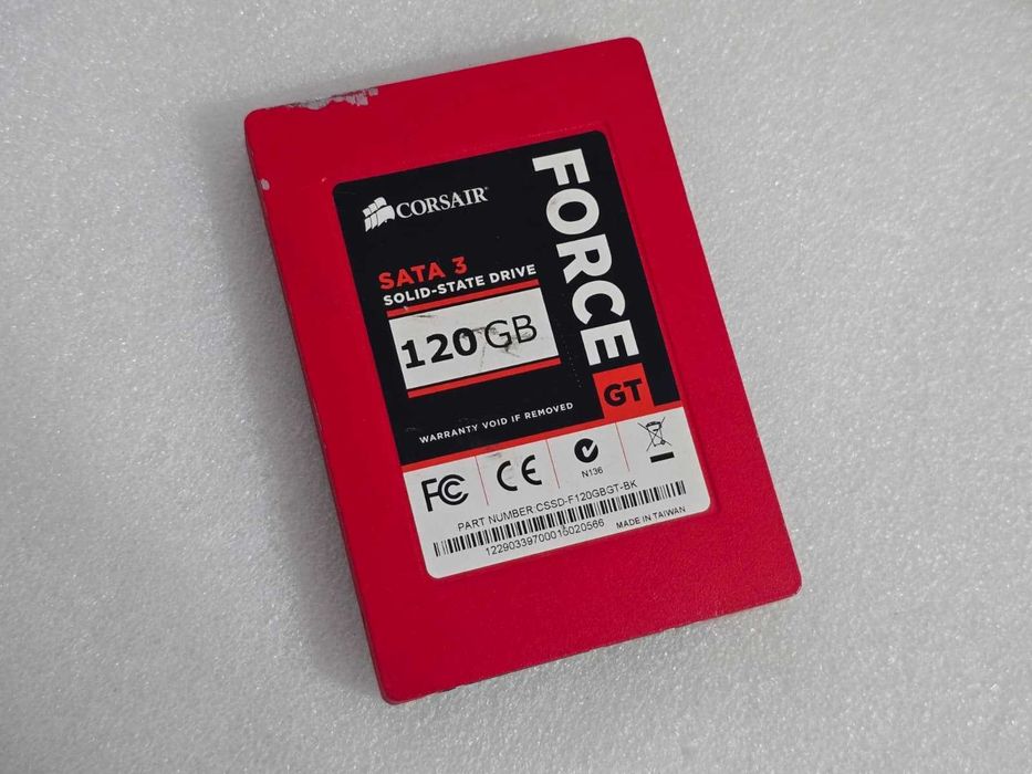 Solid-State Drive SSD Corsair Force GT 120GB, SATA III 6Gbps, 2.5 inch, SF-2281VB1