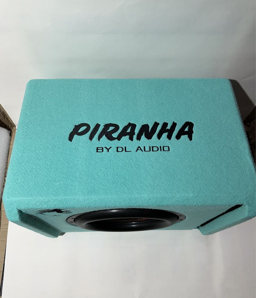 Сабвуфер автомобильный активный dl audio piranha 12a