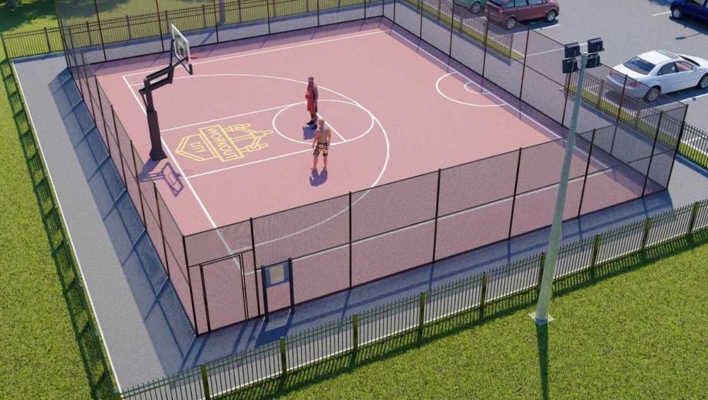 Баскетбольные площадки, Стритбол (street ball). С гарантией. Ф/О любая