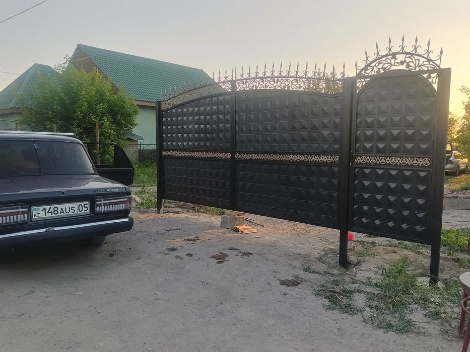 На Заказ ворота  навес
