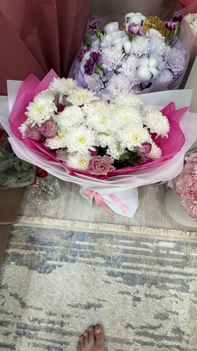 Продам разные букеты цветы