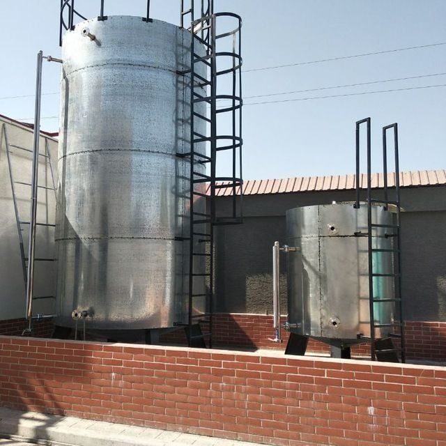 Нержавеющей емкости, силось и резервуар